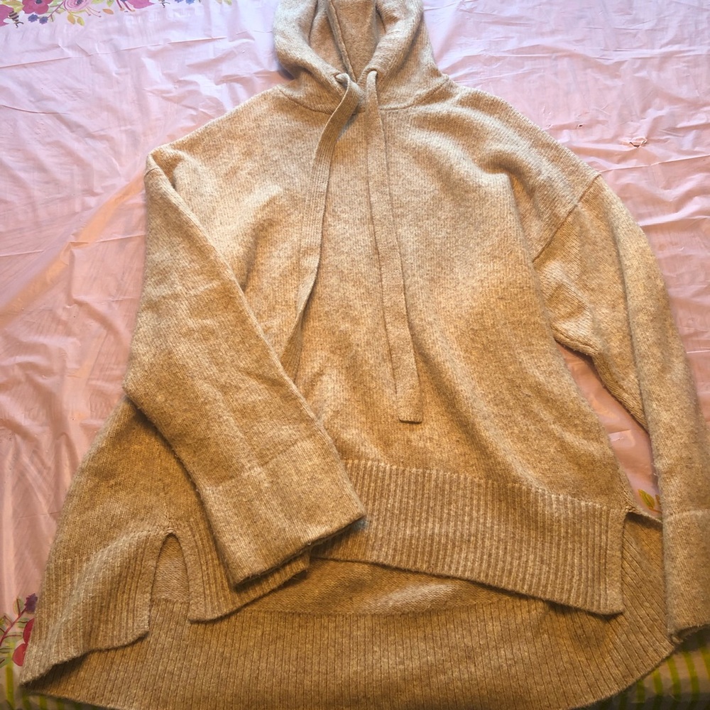 Wool hoodie